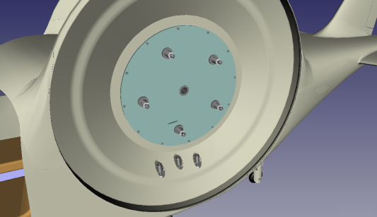 After detaching the rotor