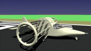 Liftoplane: begin aerial braking on the runway