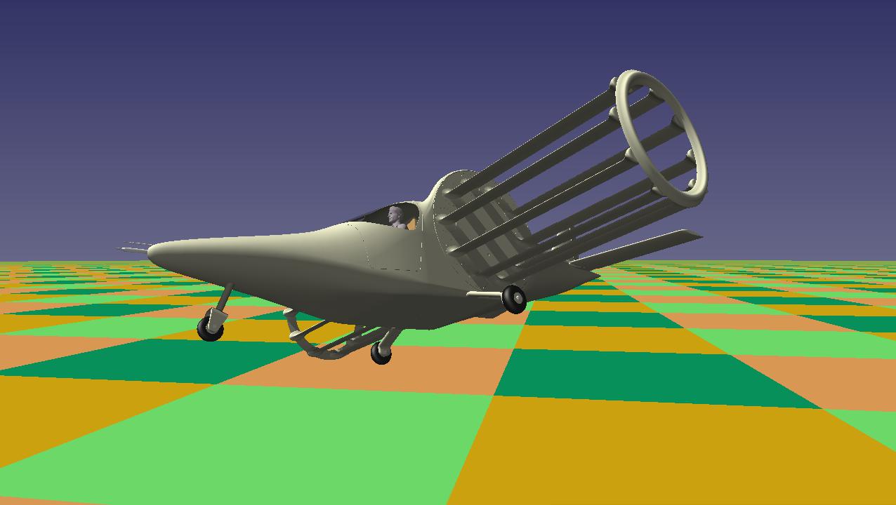 Liftoplane: going up and turning